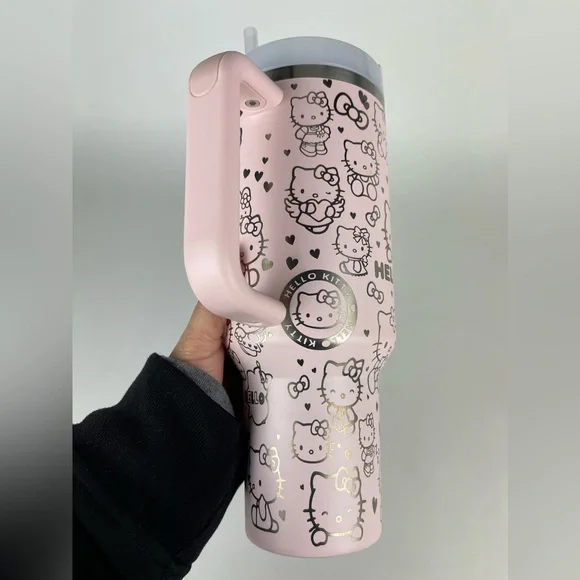 Hello Kitty 40oz Bloom Stanley Engraved - Picture 6 of 8